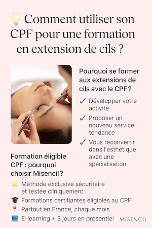 formation extension de cils