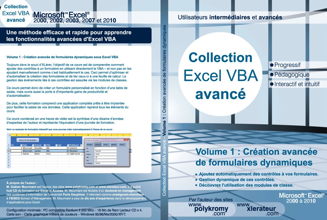formation excel avancé