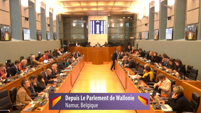 parlement région wallonne